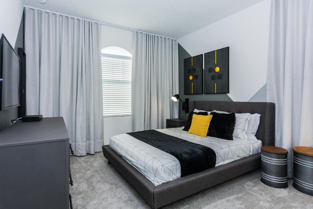 Brand New 9 Bedrooms House With Private Pool, Star Wars Game Room, Theme Rooms And Lake View Sa2145 Kissimmee Exterior foto